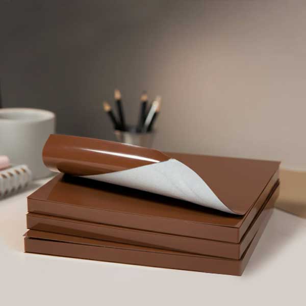  A4 Flexible Magnetic Sheet with Self Adhesive Backing