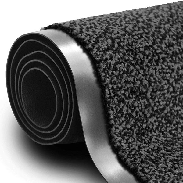 Grey Dust & Water Resistant Heavy Duty Hard Wearing Indoor And Outdoor Barrier Mats 