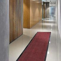 Red Black Heavy Duty & Non Slip Rubber Hard Wearing Barrier Mats for Indoor And Outdoor