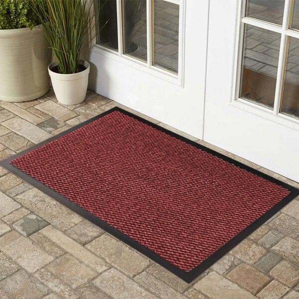 Red Washable & Non slip Industrial Barrier Mats Indoor And Outdoor